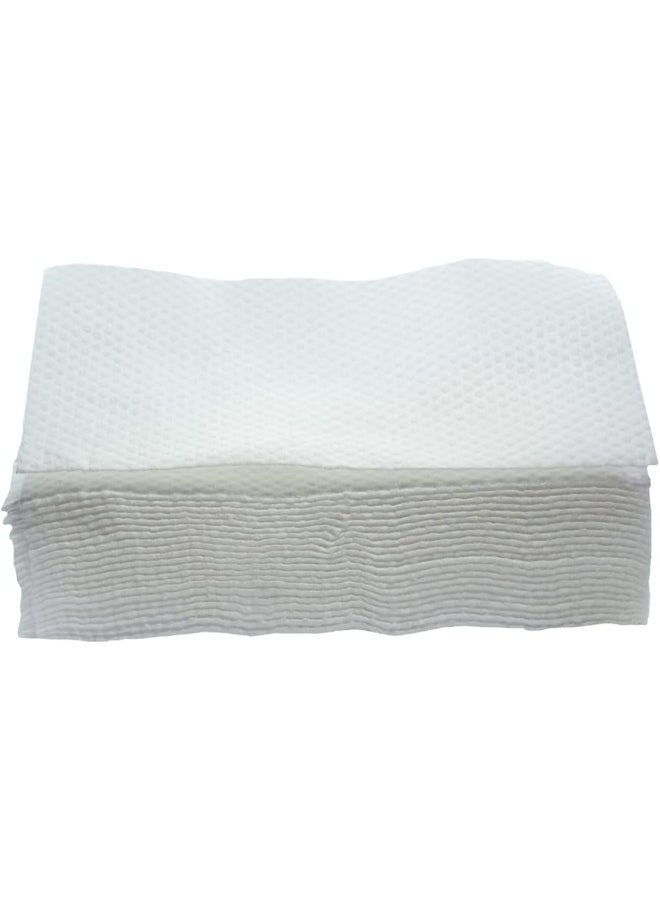 Mininor مناديل جافة 200 قطعة، 100% قطن نقي، بدون مواد حافظة، بدون مبيض كلور، بدون عطر، معتمدة من الربو - الحساسية الدنماركية، مناديل أطفال ناعمة وقوية - Image 2