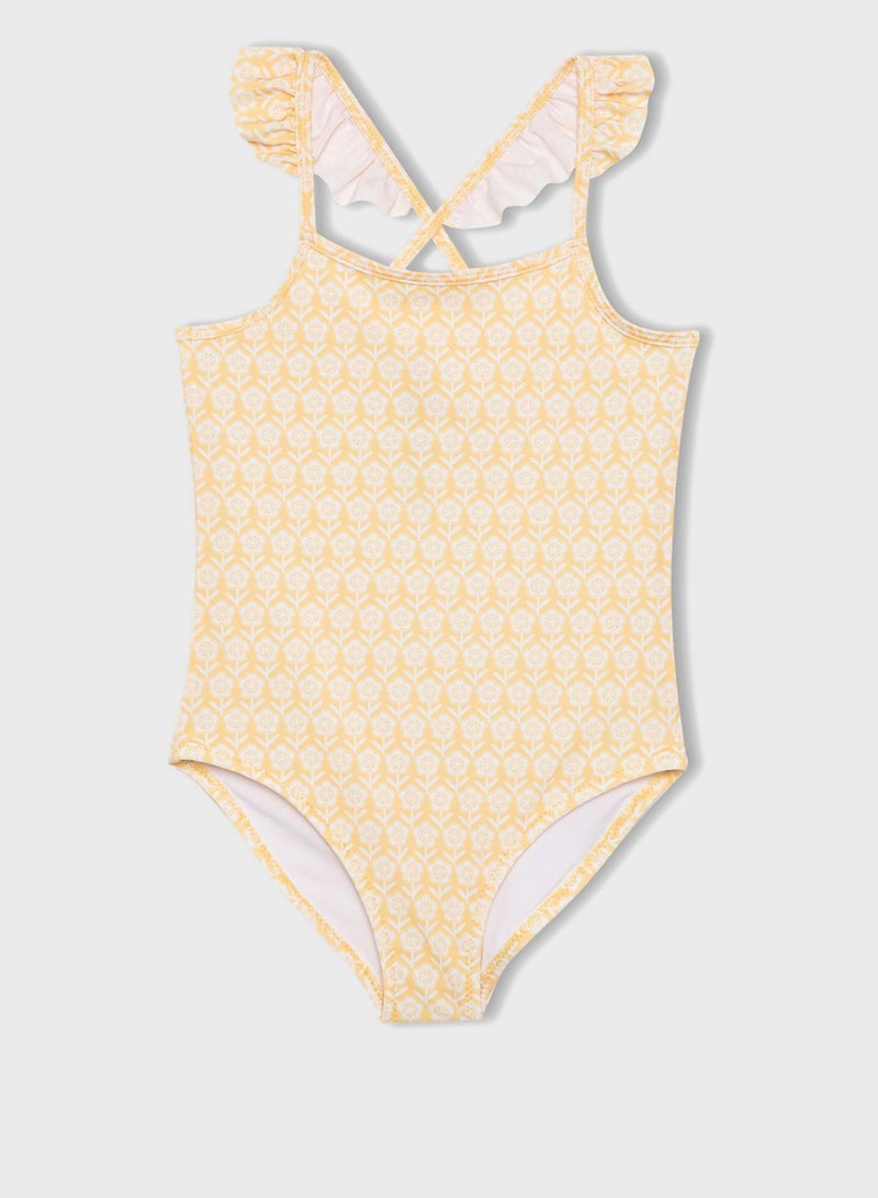 DeFacto Girl Slim Fit Swimsuit - Image 1