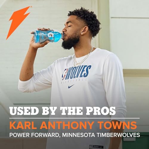 Gatorade Thirst Quencher Sports Drink, Frost Glacier Cherry, 20oz Bottles, 8 Pack, Electrolytes for Rehydration - Image 3