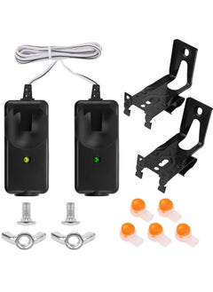 SYOSI Garage Door Safety Sensor Beam Eyes Garage Door Opener Parts Garage Door Opener Compatible with Liftmaster Sears Chamberlain Craftsman Linear Replacement 41A5034 801CB P Beam Eyes  Bracket  - Image 1