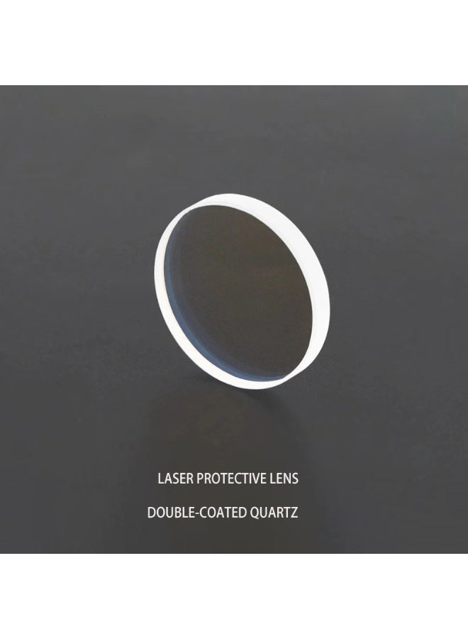 53x1.5mm Quartz Protective Window for Laser Cutting: Heat-Resistant with High-Transmittance Coating - Image 2