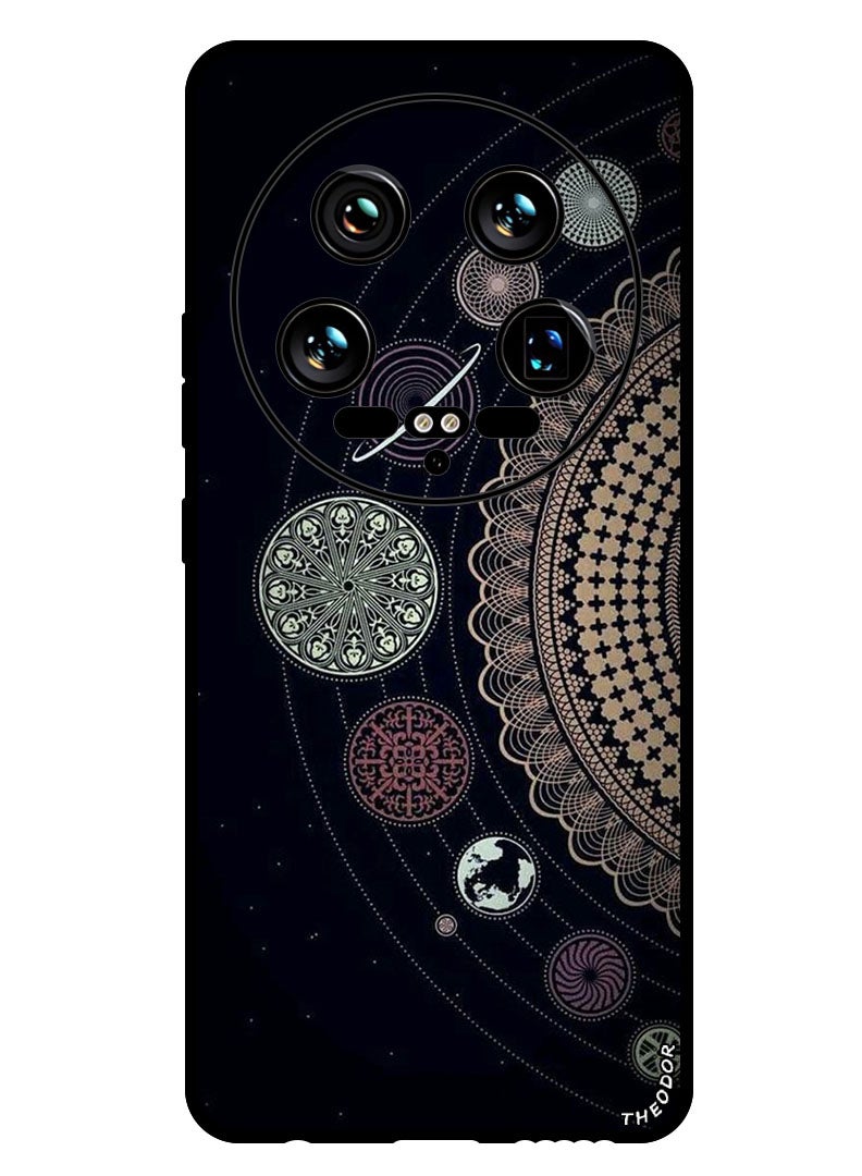 Theodor Protective Case Anti Scratch Shock Proof Bumper Cover For Xiaomi 14 Ultra Mandala Art (2) - Image 1