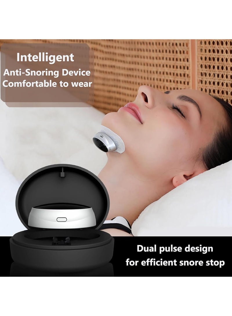 general Anti Snoring Devices, Smart Anti Snoring Device with Adjustable 3 Modes, Snore Stopper with Ergonomic Design for Comfortable Wearing - Image 2