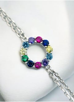 zilara Penta Gem Circle Bracelet  - Image 1