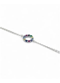 zilara Penta Gem Circle Bracelet  - Image 2