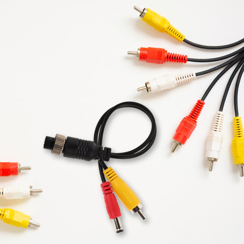 Female RCA and DC Adapter Cable for Car Navigation and Reversing Camera Systems - Image 4