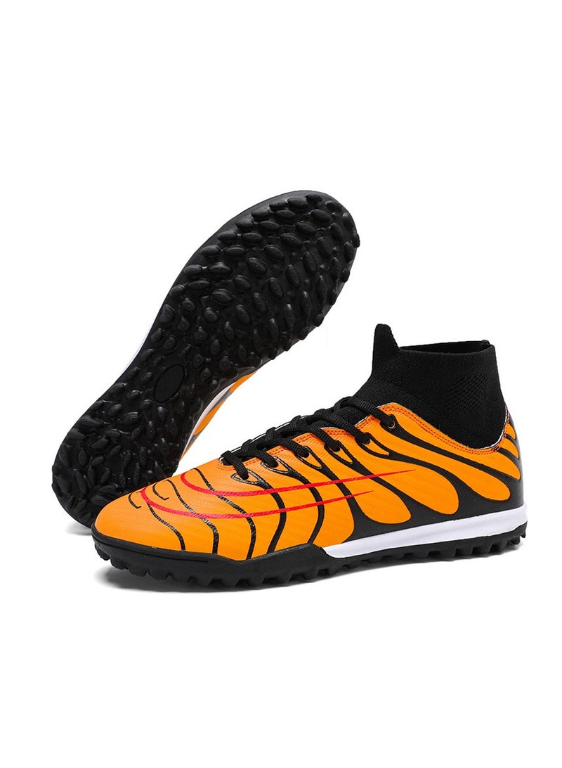SKT Shiketro Men's Football Shoes, Suitable For Outdoor Indoor Professional Youth Boys Football Shoes, Unisex Football Shoes.  - Image 1