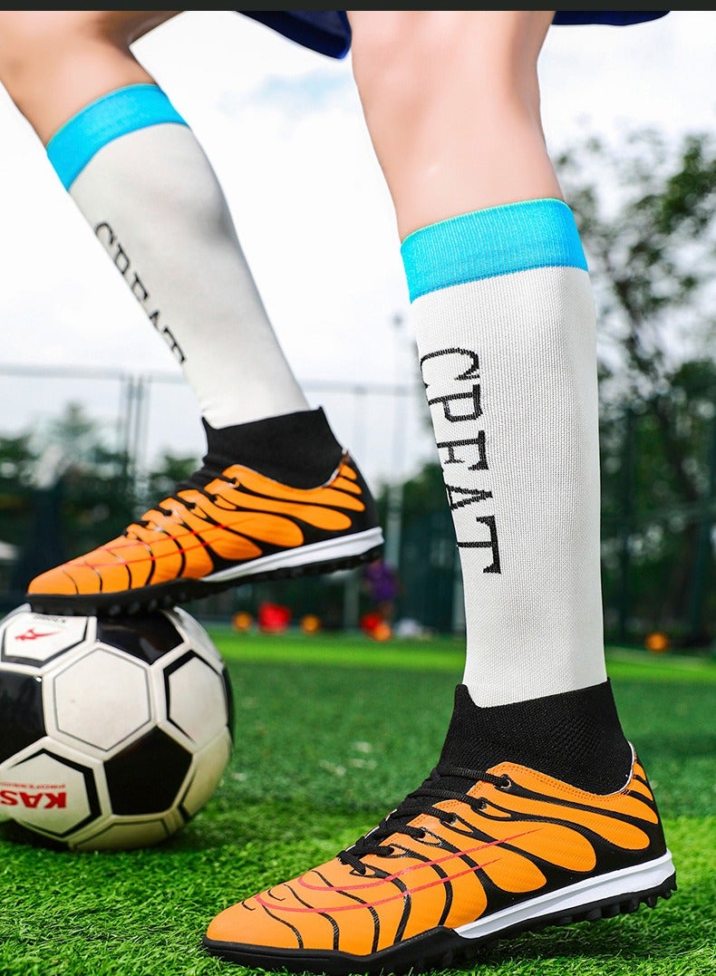 SKT Shiketro Men's Football Shoes, Suitable For Outdoor Indoor Professional Youth Boys Football Shoes, Unisex Football Shoes.  - Image 2