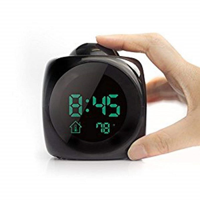 PROJECTION PLASTIC CLOCK DATA AND TEMPERATURE DISPLAY TALKING FUNCTION LED WALLCEILING PROJECTION ALARM CLOCK MULTI COLOR39 X47X 471 PIS