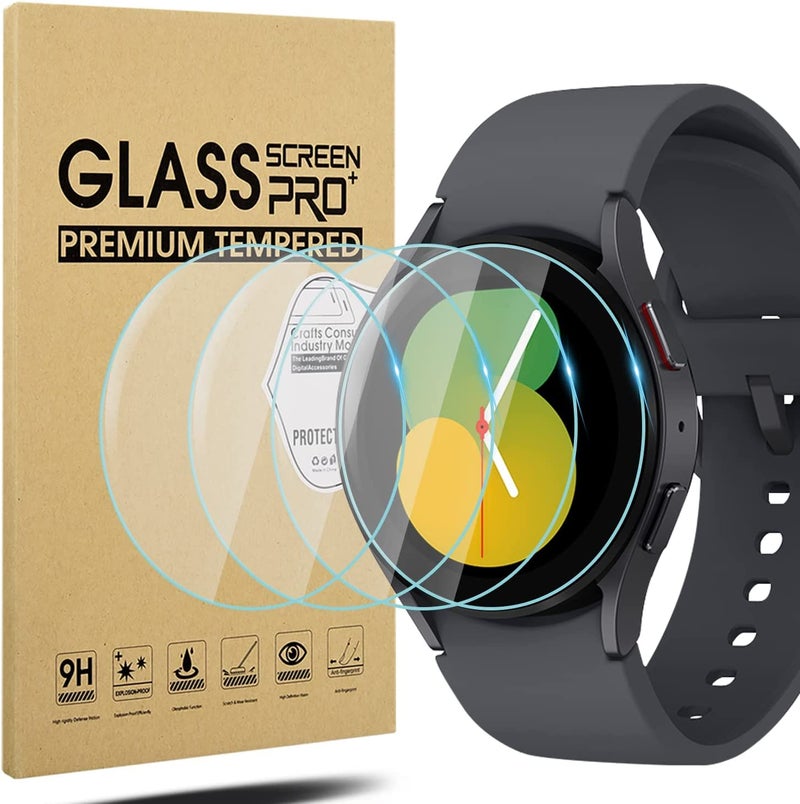 AWH Samsung Galaxy Watch 5 42mm 4-Pack Tempered Glass Screen Protector - Image 3