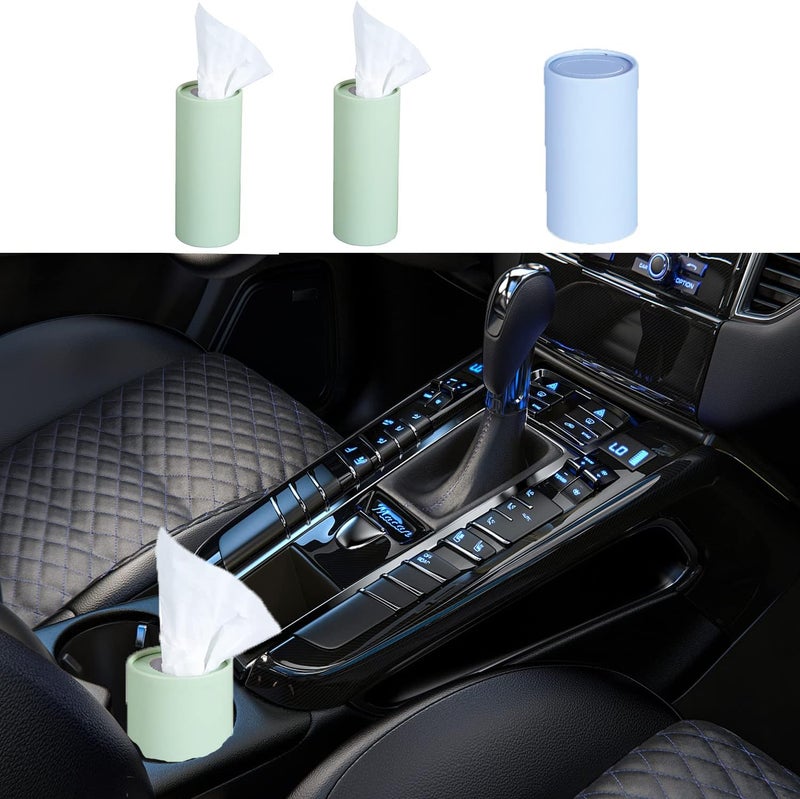 WedFeir 4 Pack Car Tissue Holder Set - Image 5
