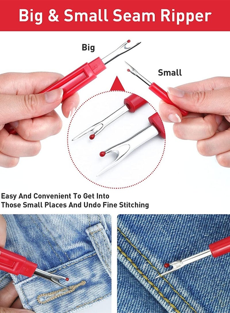 SYOSI Sewing Seam Ripper Tool Stitch Remover And Thread Cutter - Image 3