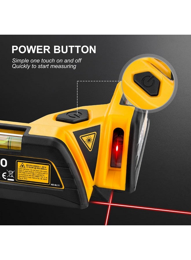 Prexiso PREXISO Square Laser - 30Ft Flooring Laser Level, Tile Laser Line Projection, Angle 90° Magnetic Leveling Tool, Square Built-In 2 Bubble Vials With Wall Panel Stand for Installation, Construction  - Image 2