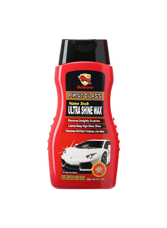 بولسون WAX-195-00002 شمع ملمع للسيارة شديد اللمعان بتقنية نانو تك 300 مل - Image 2
