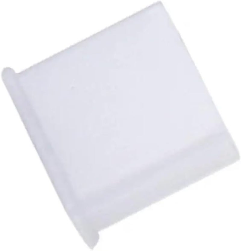 30 Pcs USB Plug Cover Anti-dust Protective Flash Drives PE Mini USB-A Sleeve for U Disk(White) - Image 1