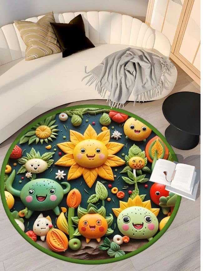 ZILOTY 3D VISUAL ANTISLIP SUPER ABSORBENT FLOOR MAT DIATOMACEOUS EARTH BATH MAT with 3D CARTOON PRINTED DESIGN EASY to CLEAN SOFT DIATOM MUD ENTRANCE BATHROOM MULTIDESING COLOR  - Image 3