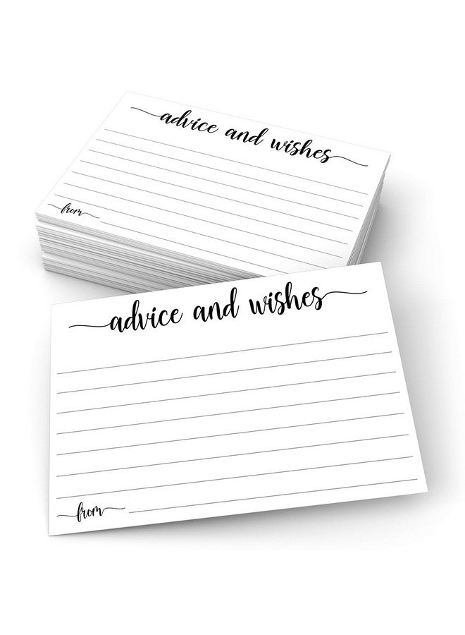 321 دن بطاقات النصائح والتمنيات (50 بطاقة) 4 × 6 بيضاء فارغة، تمنيات جيدة لحفلات الزفاف السيد والسيدة التقاعد استحمام الطفل كلمات الحكمة المصنوعة في الولايات المتحدة الأمريكية - Image 1