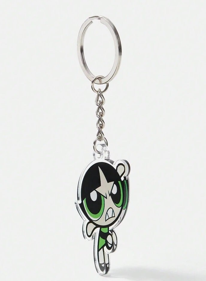 Powerpuff Keychain with Buttercup Design - Image 4