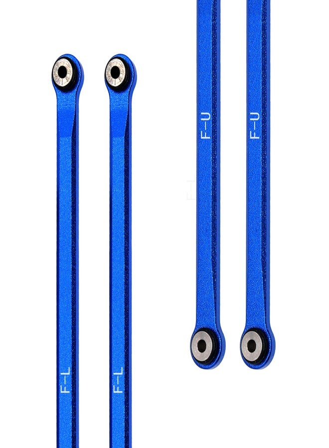 GTHELE Links Set Aluminum Linkage for Redcat 1/18 Ascent-18 Upgrade Parts RC Crawler Car (Dark Blue) - Image 4