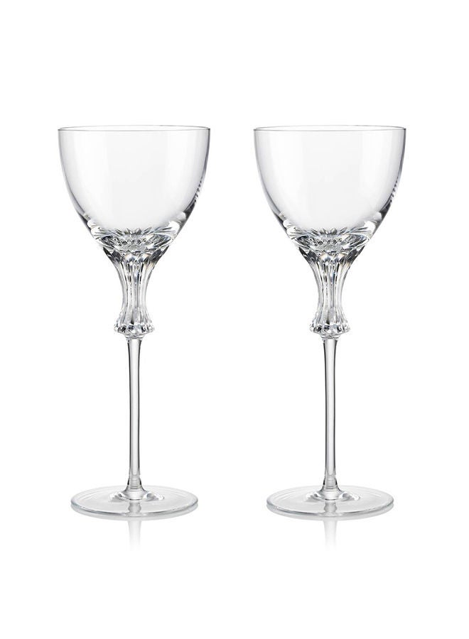 Rogaska 2-Piece2 Omega White Wine Glass - Image 2