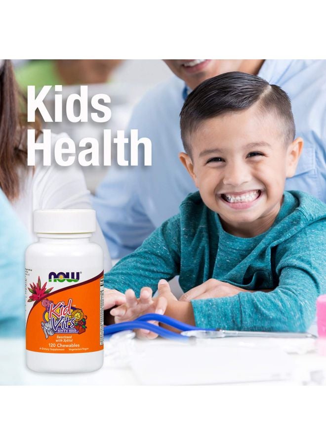 Now Foods Pack Of 3 Kid Vits Berry Blast - 120 Tablets - Image 4