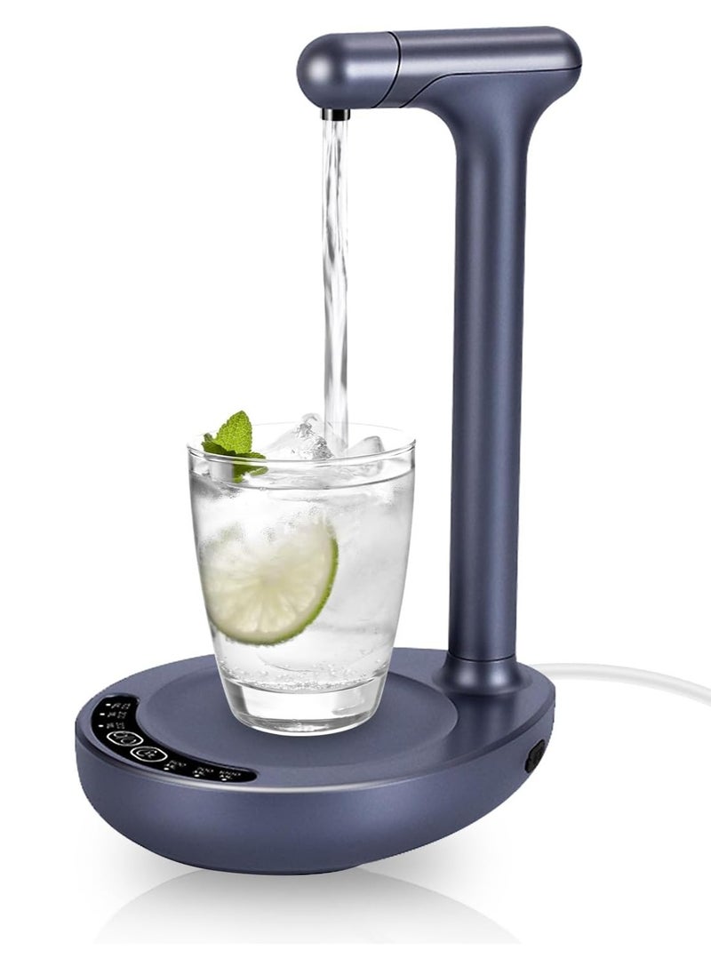 Necomi Desktop Water Pump, Electric Water Pump, Dispenser Electric Touch Screen Wireless Portabl Charging Table Bedside Water Pump for Home Office Camping  - Image 1