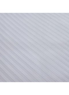 Home Box Hamilton Satin Stripe King Fitted Sheet 180 x 200 x 36 cm  - Image 5