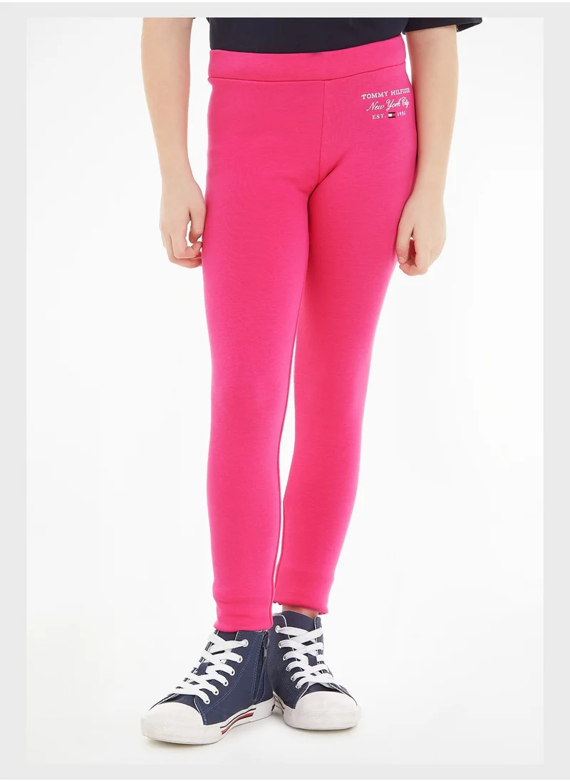 TOMMY HILFIGER Youth Logo Essential Leggings