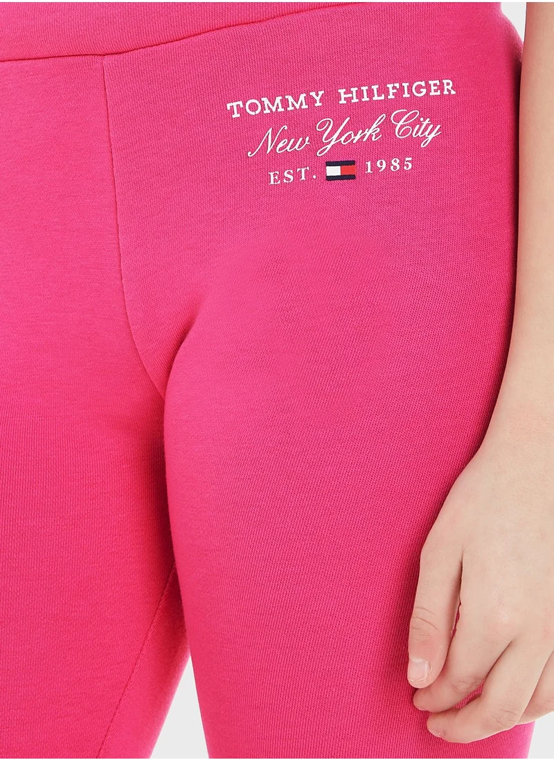 TOMMY HILFIGER Youth Logo Essential Leggings