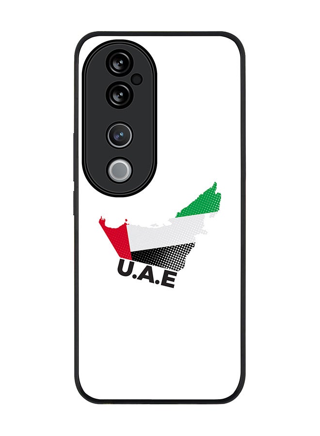 Stylizedd For vivo V40 5G /vivo V40 Pro Case,Slim fit Camera Protection, Shockproof Thin Phone cover - UAE Map - Image 1