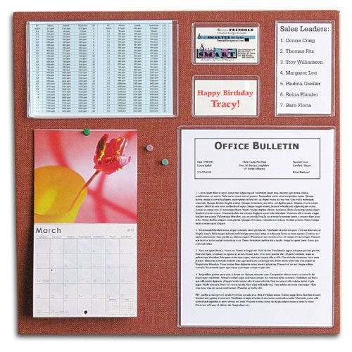 STORE SMART StoreSMART - Peel & Stick Pocket - 6" x 9 1/2" Open Short Side - 25-Pack - Clear Vinyl Plastic - STB109S-25 - Image 4