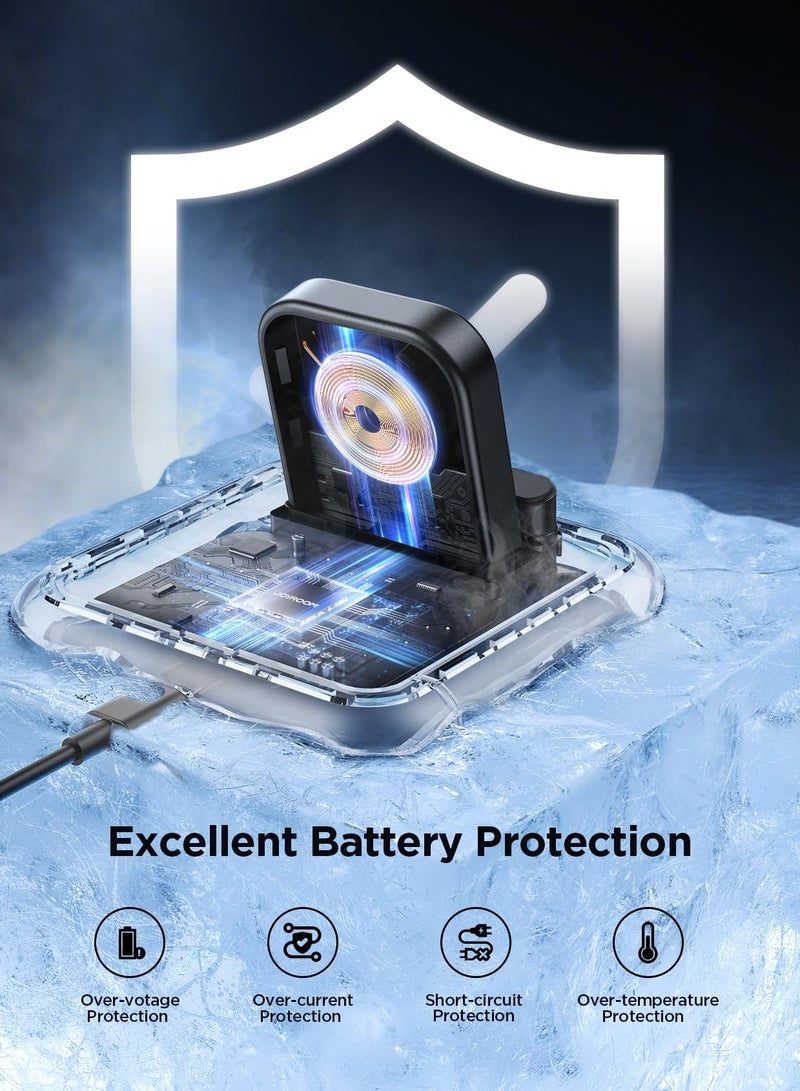 SYOSI Removable Charging Dock for Samsung Galaxy Watch, Magnetic Watch Charger with USB C Cable Fast Charging for Samsung Galaxy Watch 6/6 Classic/5 Pro/5/4/4 Classic/3, Active 2/1 - Image 5