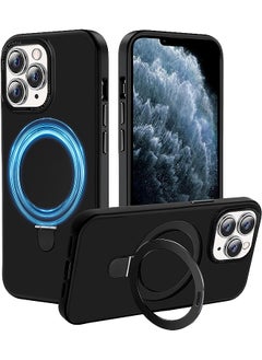 BENTOBEN iPhone 13 Pro Max Case with 360° Ring Holder, Slim Fit Shockproof Kickstand Magnetic Car Mount Supported Non-Slip Protective Women Men Girls Boys Case Cover for iPhone 13 Pro Max 6.7", Gray  - Image 1