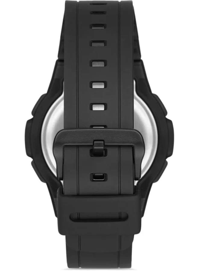 CASIO Men's Men's Analog-Digital Display Watch With Black Resin Strap - AEQ-100W-1A