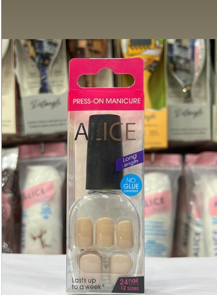 Alice Nails that do not require glue, 24 pieces - Image 2