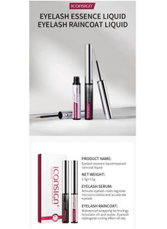 ICONSIGN Iconsign 2 in 1 Eyelash Enchance Serum Essence Liquid and Raincoat  Liquid for Protection and Moisturizing  - Image 3