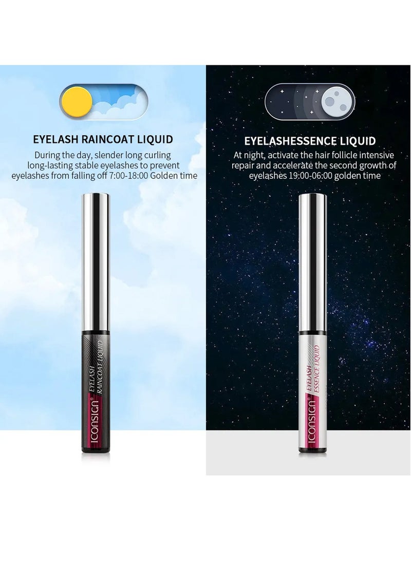 ICONSIGN Iconsign 2 in 1 Eyelash Enchance Serum Essence Liquid and Raincoat  Liquid for Protection and Moisturizing  - Image 4