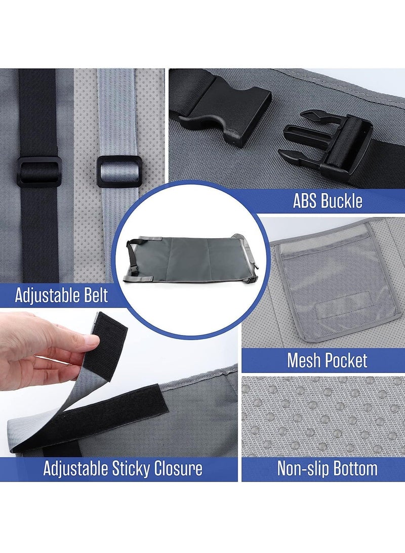 general Toddler Airplane Bed, Airplane Seat Extender for Kids, Portable Kids Bed with Removable Soft Mat&Baby Travel Essentials for Flying Sleeping,Toddler Bed for Airplane Travel (Blue)  - Image 3