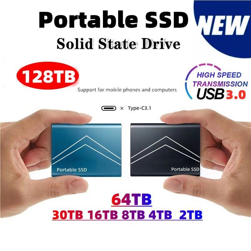 قرص صلب خارجي صغير 500GB-16TB USB3.1 - Image 1