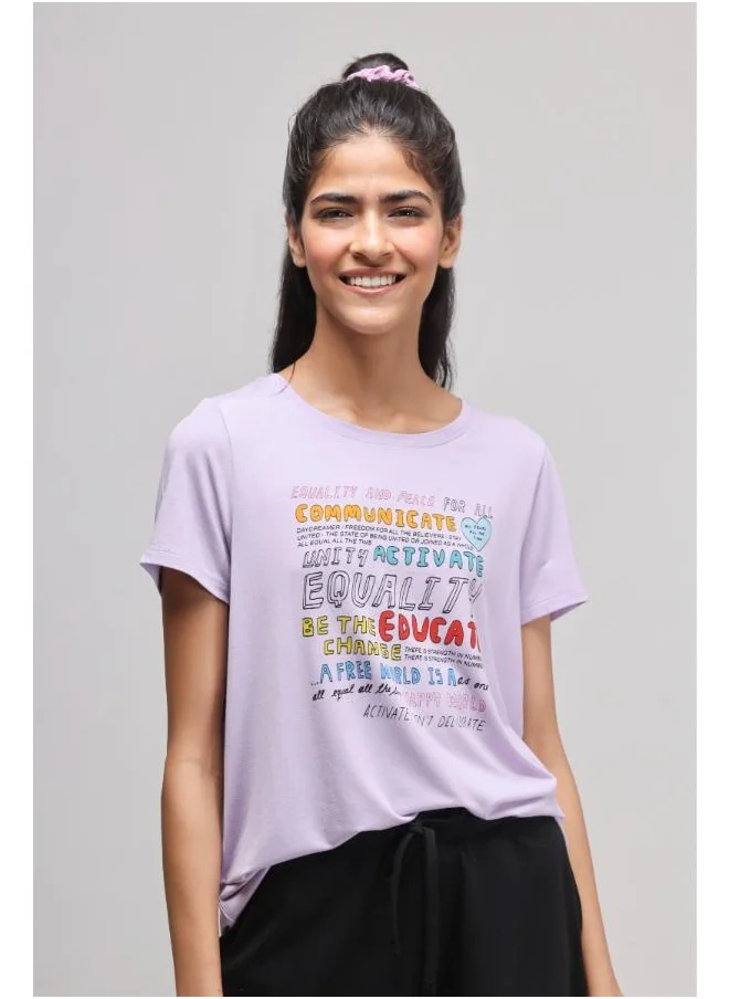 NeceSera Equality Purple Top