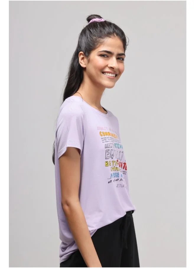NeceSera Equality Purple Top