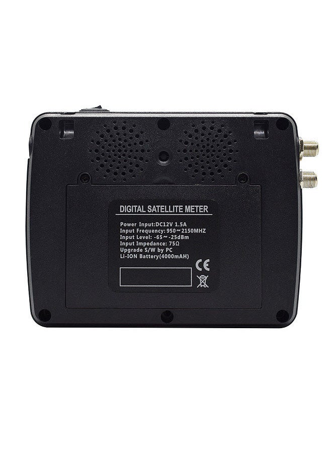 Generic - V10 Pro Satellite Finder Signal Meter HD Satellite TV Signal Finder DVB-S/S2/S2X/T/T2 COMBO Digital Handheld Signal Meter Satellite Finder H.265 4.3Inch LCD for Adjusting Sat Dish - Image 1