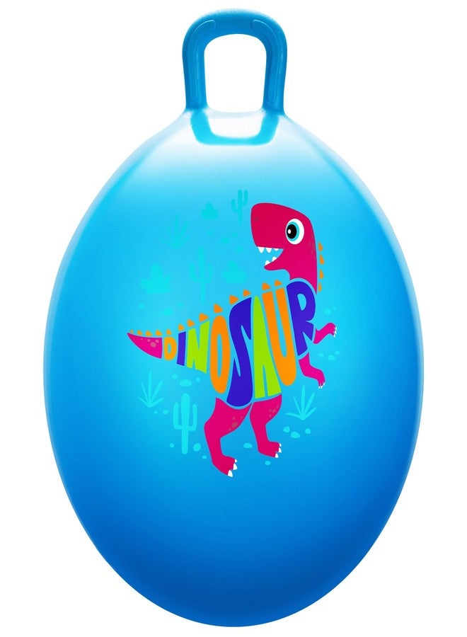 PlayZap Hopper Balls for Kids 3-8, 18 Inches Bouncy Ball with Handle, 18" Inflatable Bouncing Hopper, 45cm Jumping Toys, Garden Hopping Toys Girls Boys Gifts - Image 1
