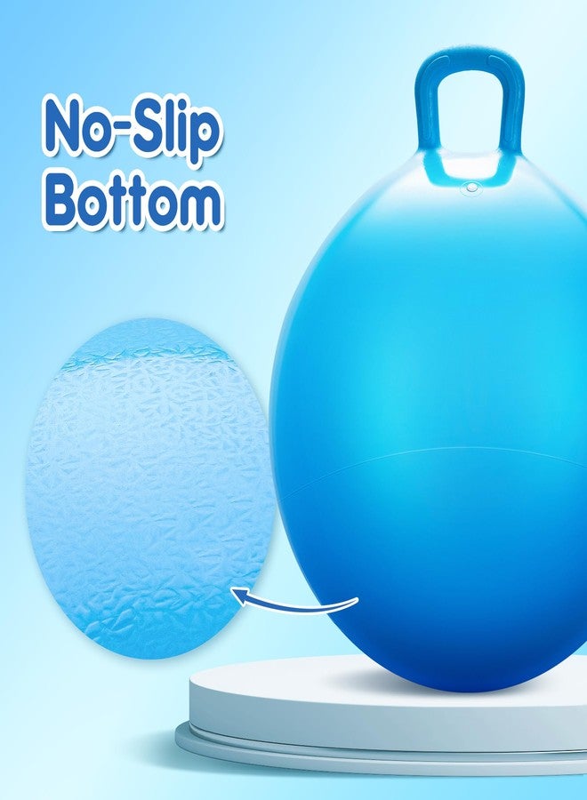 PlayZap Hopper Balls for Kids 3-8, 18 Inches Bouncy Ball with Handle, 18" Inflatable Bouncing Hopper, 45cm Jumping Toys, Garden Hopping Toys Girls Boys Gifts - Image 5