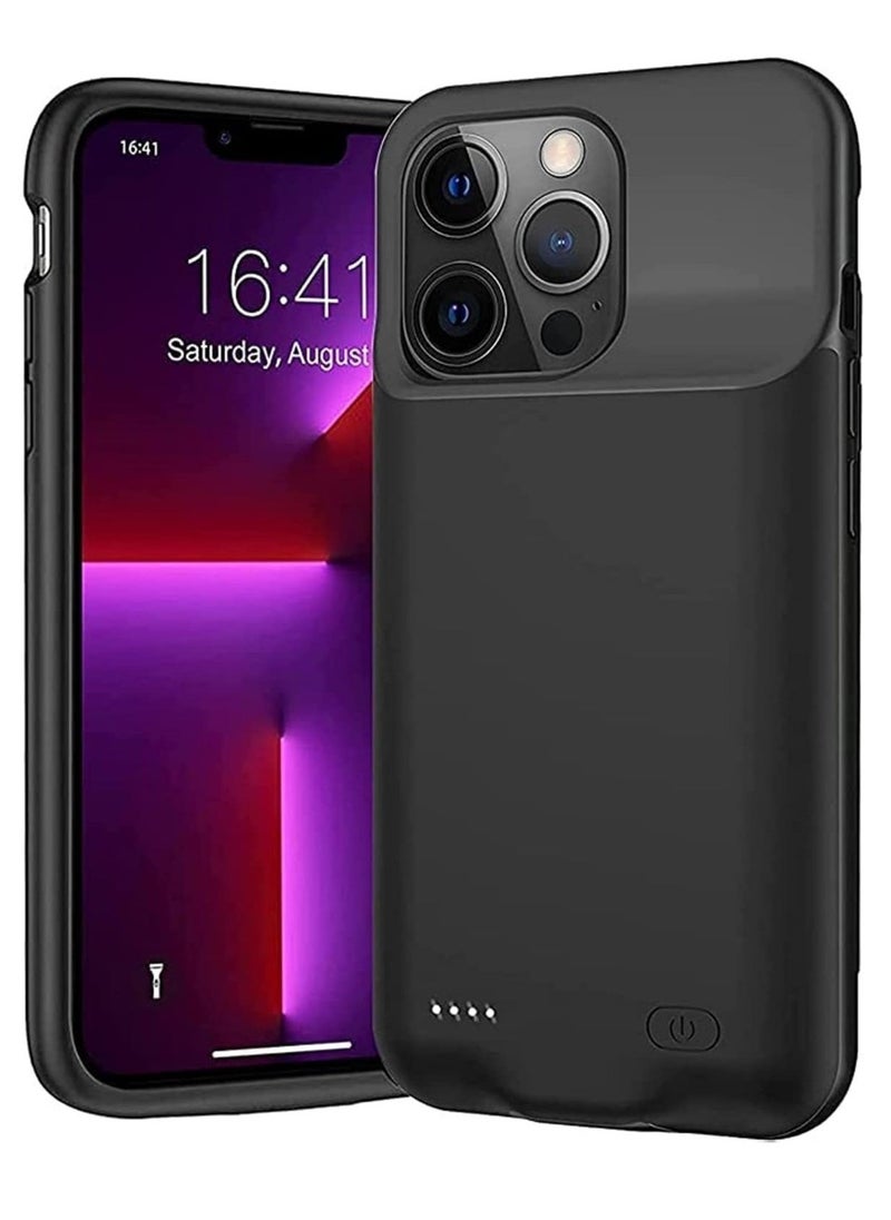 Raxoom Battery Case for iPhone 13 Pro, Portable Battery Pack, Rechargeable Smart Charger Case, External Battery Charging Case, 3500 mAh, Compatible with (iPhone 12). - Image 1