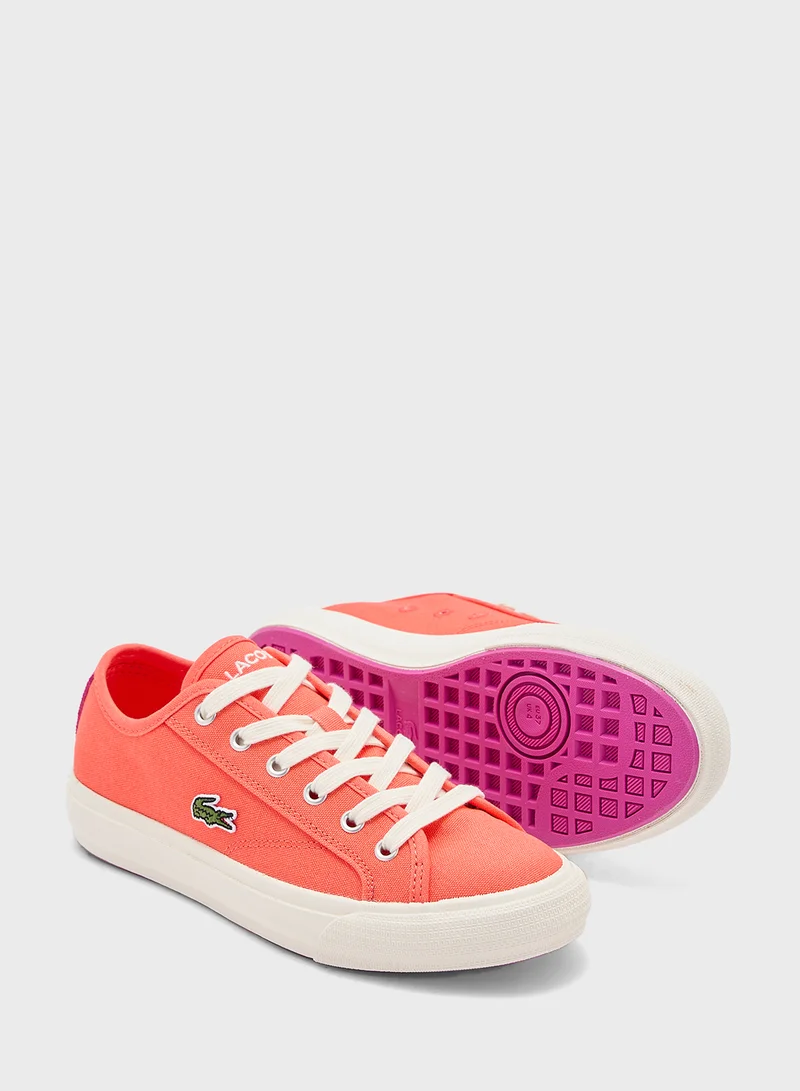 LACOSTE Vulcanized Backcourt Low Top Sneakers