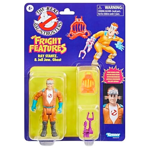 Ghostbusters Kenner Classics The Real Ray Stantz & Jail Jaw Ghost Toys, Retro Action Figure, Toys for Kids, Ages 4+ - Image 1