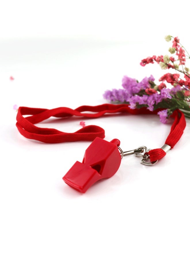Generic Direct Sales Yuyao ABS Plastic Non-nuclear Whistle Children Football Basketball Referee Special Outdoor Whistle-color:fox Red - Image 3