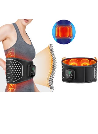 Smart Waist Massager With Heating Function, Touch Screen Waist Massager With Airbag And Vibration Function, Wireless, Timed, Built In Battery Long Battery Iife Back Massage, 4-Level Pressure, 5-Temperature Airbag Belt, Relieve Waist And Back Muscle Pain. - pzsku/Z670D8FAA0A50394DDC8DZ/45/1748171899/d9d4cb69-e03c-4536-a33c-f6b1ac1d6dc4