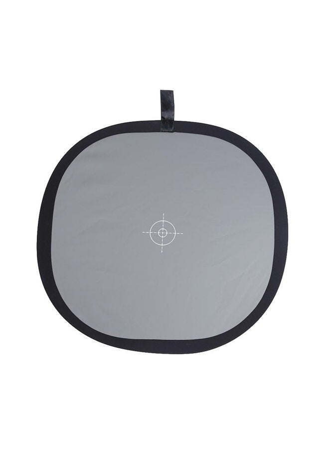 ANDOER 60cm / 24inch Foldable Grey/White Balance 18% Grey Gray Reference Reflector Card with Carrying Bag - Image 1